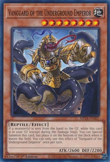 Vanguard of the Underground Emperor 25th Anniversary Tin: Dueling Mirrors Yu-Gi-Oh! card
