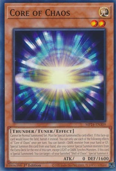 Core of Chaos 25th Anniversary Tin: Dueling Mirrors Yu-Gi-Oh! card