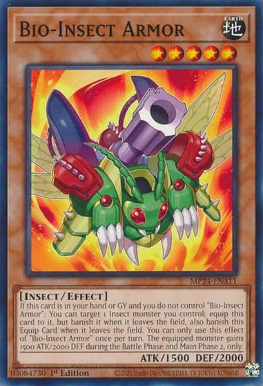 Bio Insect Armor 25th Anniversary Tin: Dueling Mirrors Yu-Gi-Oh! card