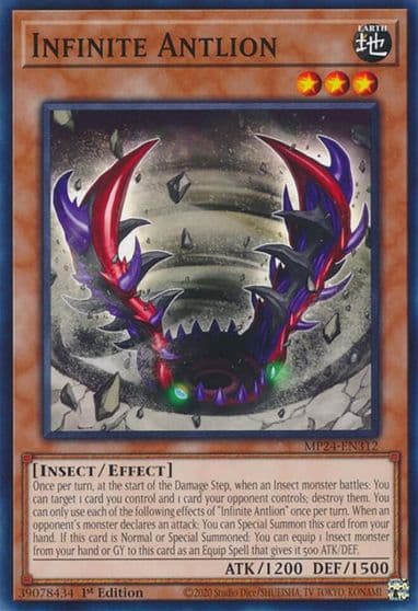 Infinite Antlion 25th Anniversary Tin: Dueling Mirrors Yu-Gi-Oh! card