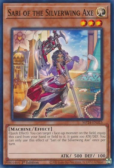 Sari of the Silverwing Axe 25th Anniversary Tin: Dueling Mirrors Yu-Gi-Oh! card