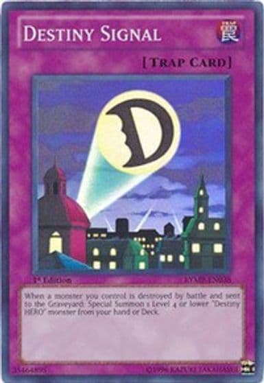Destiny Signal Ra Yellow Mega Pack Yu-Gi-Oh! card