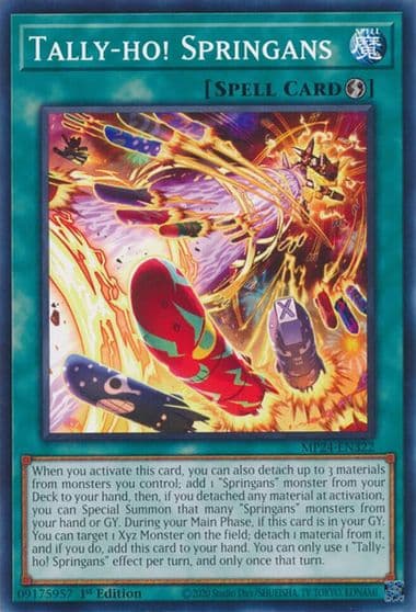 Tally ho Springans 25th Anniversary Tin: Dueling Mirrors Yu-Gi-Oh! card