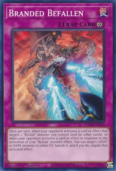 Branded Befallen 25th Anniversary Tin: Dueling Mirrors Yu-Gi-Oh! card