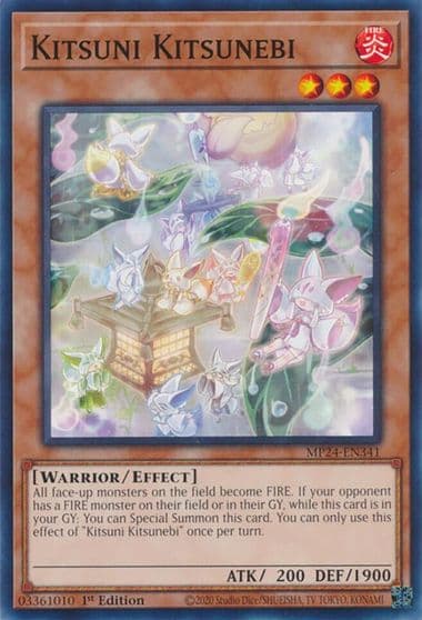 Kitsuni Kitsunebi 25th Anniversary Tin: Dueling Mirrors Yu-Gi-Oh! card