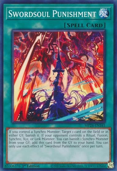 Swordsoul Punishment 25th Anniversary Tin: Dueling Mirrors Yu-Gi-Oh! card