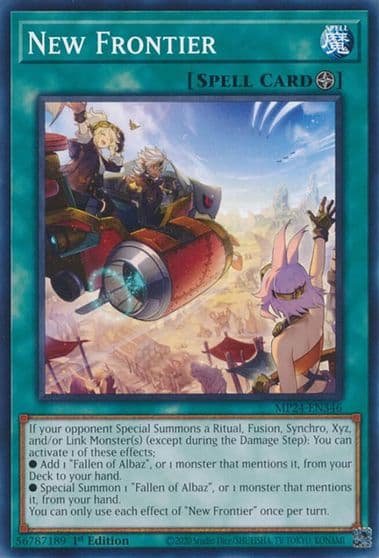 New Frontier 25th Anniversary Tin: Dueling Mirrors Yu-Gi-Oh! card