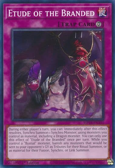 Etude of the Branded 25th Anniversary Tin: Dueling Mirrors Yu-Gi-Oh! card
