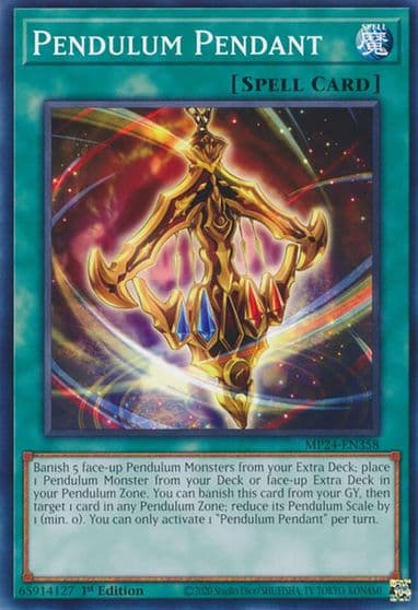 Pendulum Pendant 25th Anniversary Tin: Dueling Mirrors Yu-Gi-Oh! card