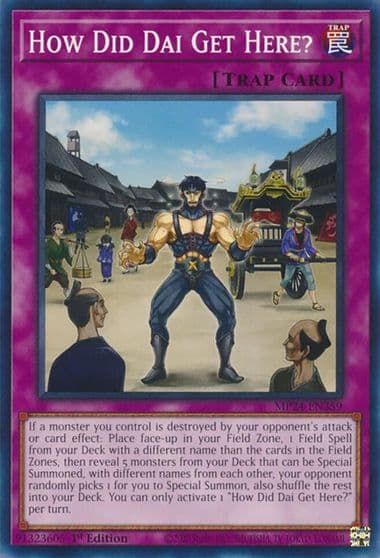 How Did Dai Get Here 25th Anniversary Tin: Dueling Mirrors Yu-Gi-Oh! card