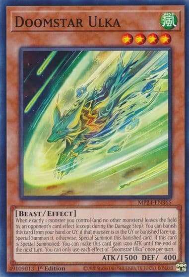 Doomstar Ulka 25th Anniversary Tin: Dueling Mirrors Yu-Gi-Oh! card
