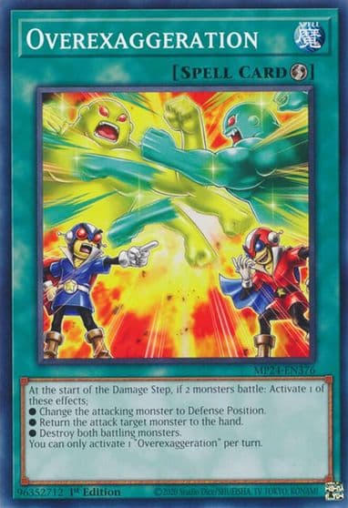 Overexaggeration 25th Anniversary Tin: Dueling Mirrors Yu-Gi-Oh! card