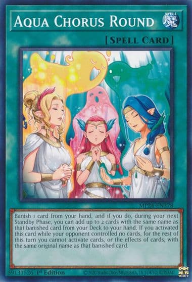 Aqua Chorus Round 25th Anniversary Tin: Dueling Mirrors Yu-Gi-Oh! card