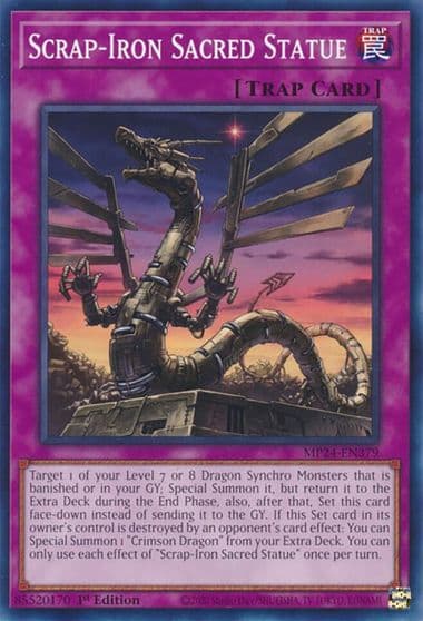 Scrap Iron Sacred Statue 25th Anniversary Tin: Dueling Mirrors Yu-Gi-Oh! card
