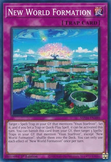 New World Formation 25th Anniversary Tin: Dueling Mirrors Yu-Gi-Oh! card