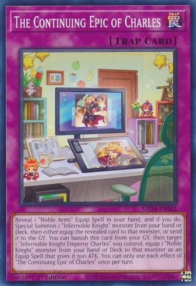 The Continuing Epic of Charles 25th Anniversary Tin: Dueling Mirrors Yu-Gi-Oh! card