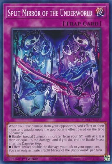 Split Mirror of the Underworld 25th Anniversary Tin: Dueling Mirrors Yu-Gi-Oh! card