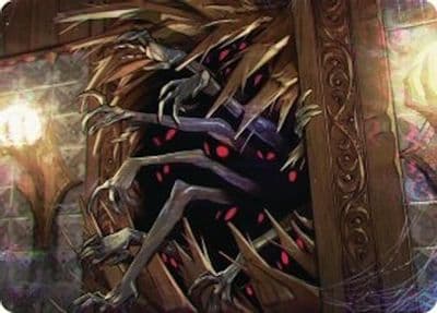 Withering Torment Art Card Art Series: Duskmourn: House of Horror Magic card