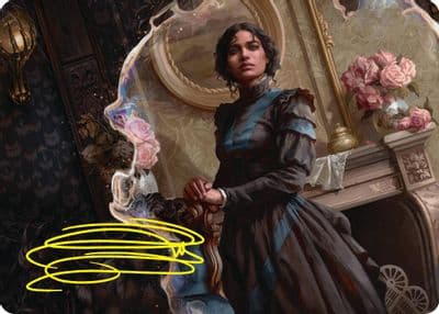 Marina Vendrell Art Card Gold Stamped Signature Art Series: Duskmourn: House of Horror Magic card