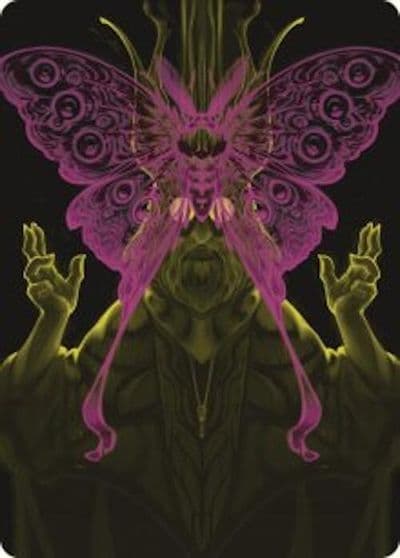 Victor Valgavoths Seneschal Art Card 44 54 Art Series: Duskmourn: House of Horror Magic card