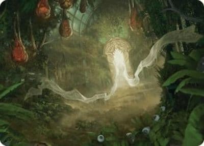 Hushwood Verge Art Card Art Series: Duskmourn: House of Horror Magic card