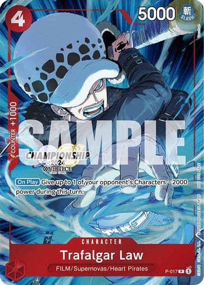Trafalgar Law CS 2024 Celebration Pack One Piece Promotion Cards One Piece card