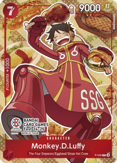 MonkeyDLuffy Bandai Card Games Fest 24 25 One Piece Promotion Cards One Piece card