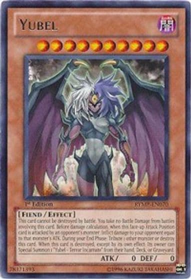 Yubel Ra Yellow Mega Pack Yu-Gi-Oh! card