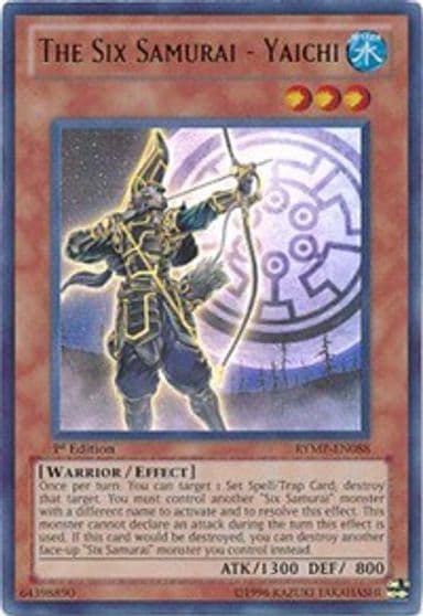 The Six Samurai Yaichi Ra Yellow Mega Pack Yu-Gi-Oh! card