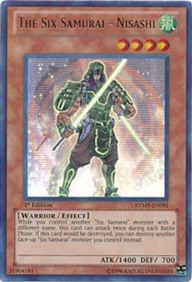 The Six Samurai Nisashi Ra Yellow Mega Pack Yu-Gi-Oh! card