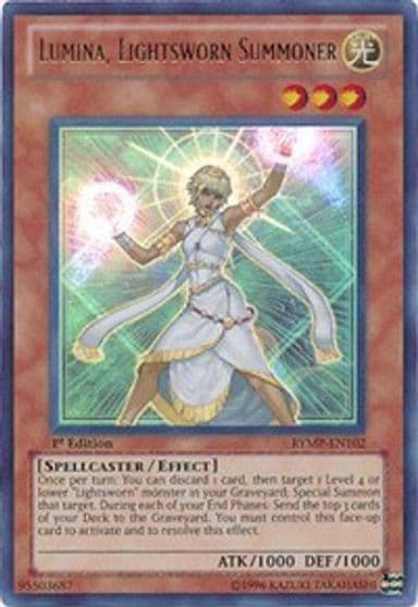 Lumina Lightsworn Summoner Ra Yellow Mega Pack Yu-Gi-Oh! card
