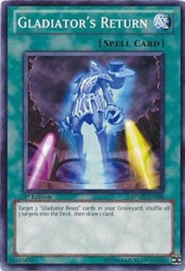 Gladiators Return Ra Yellow Mega Pack Yu-Gi-Oh! card