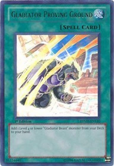 Gladiator Proving Ground Ra Yellow Mega Pack Yu-Gi-Oh! card
