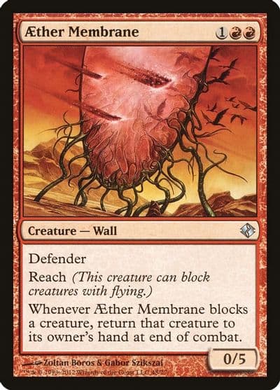 Aether Membrane Duel Decks: Venser vs. Koth Magic card