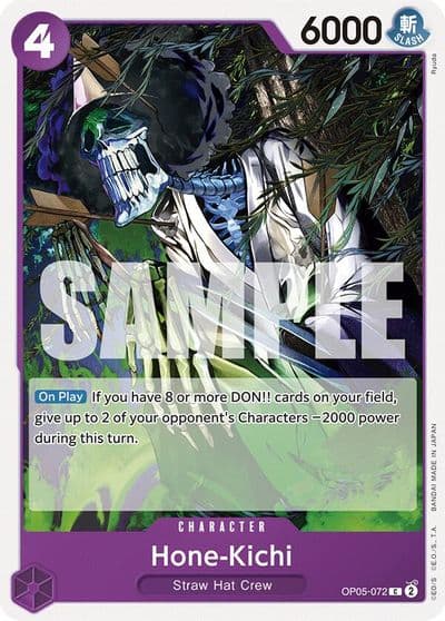 Hone Kichi Starter Deck 18: PURPLE Monkey.D.Luffy One Piece card