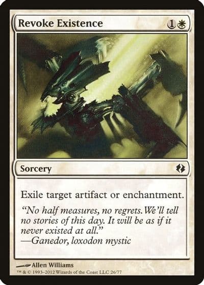 Revoke Existence Duel Decks: Venser vs. Koth Magic card