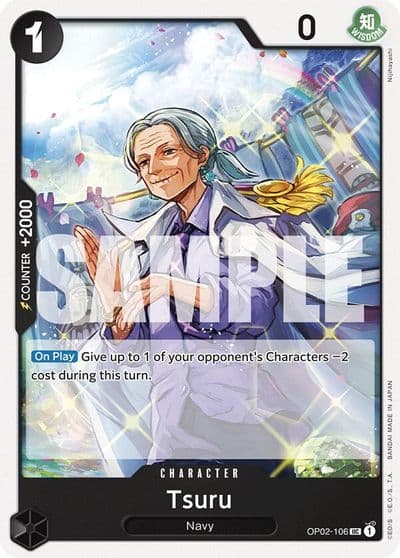 Tsuru Starter Deck 19: BLACK Smoker One Piece card