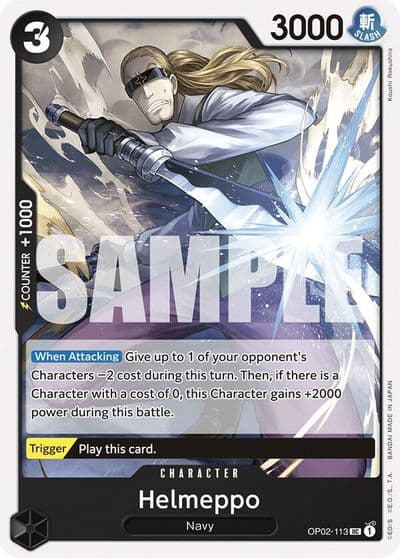 Helmeppo Starter Deck 19: BLACK Smoker One Piece card