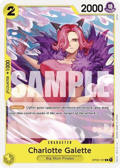 Charlotte Galette Starter Deck 20: YELLOW Charlotte Katakuri One Piece card