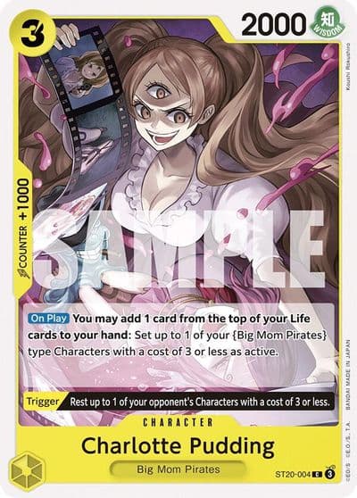 Charlotte Pudding ST20 004 Starter Deck 20: YELLOW Charlotte Katakuri One Piece card
