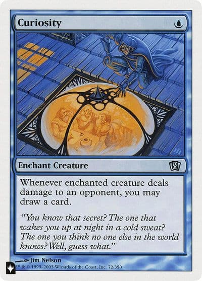 Curiosity 8ED The List Reprints Magic card