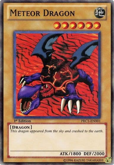 Meteor Dragon 2012 Premium Collection Tin Yu-Gi-Oh! card