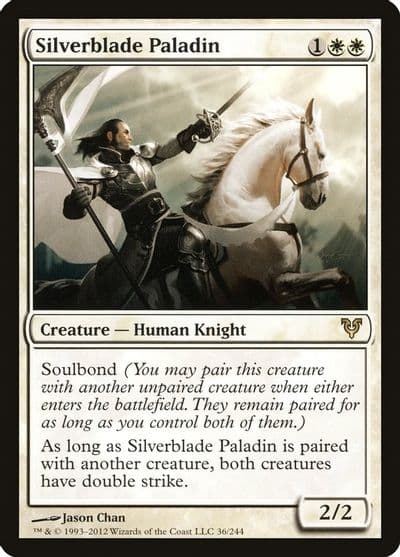Silverblade Paladin Avacyn Restored Magic card