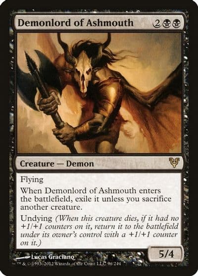 Demonlord of Ashmouth Avacyn Restored Magic card