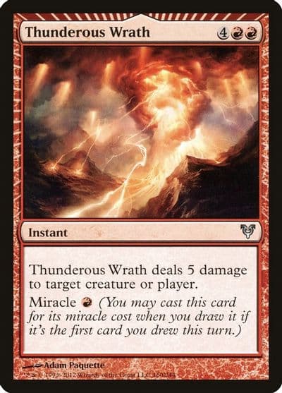 Thunderous Wrath Avacyn Restored Magic card