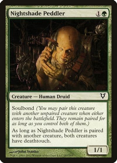 Nightshade Peddler Avacyn Restored Magic card