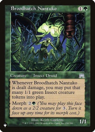 Broodhatch Nantuko The List Reprints Magic card