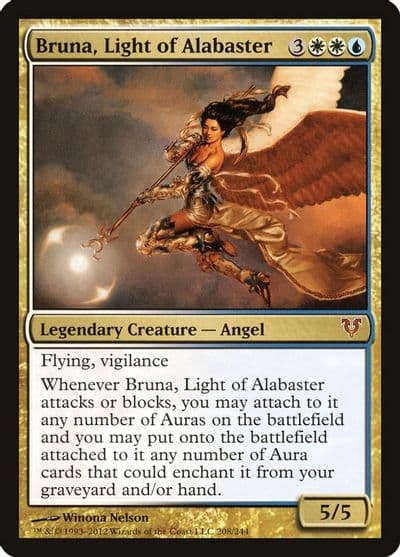 Bruna Light of Alabaster Avacyn Restored Magic card