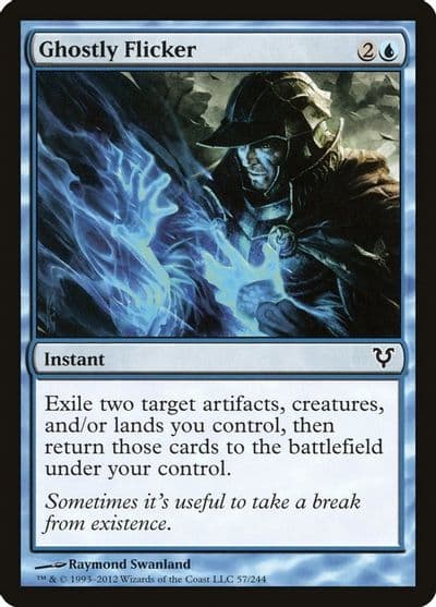 Ghostly Flicker Avacyn Restored Magic card