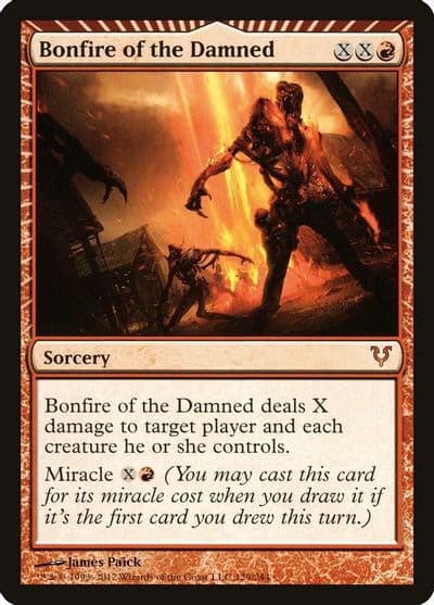 Bonfire of the Damned Avacyn Restored Magic card